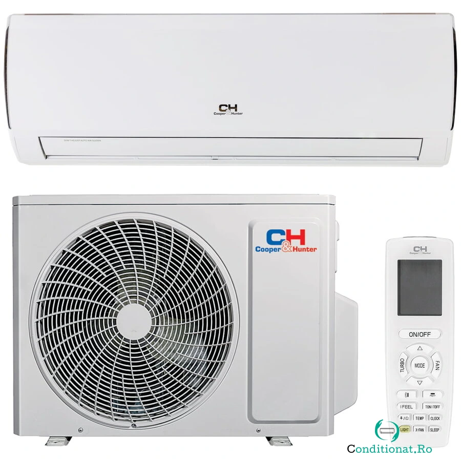 Aparat aer conditionat Veritas CH-S09FTXQ (E) nverter 9000BTU Clasa A+/A++ Wi-Fi Alb