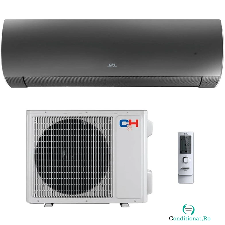 Aparat Aer Conditionat Daytona CH-S12FTXD-BL Inverter 12000BTU Wi-Fi Clasa A++/A+++ Negru