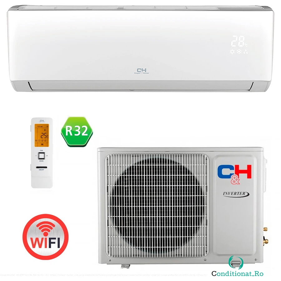 Aparat Aer Conditionat Arctic CH-S24FTXLA2-NG 24000BTU Inverter Wi-Fi Clasa A++ Alb