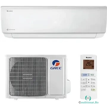 GREE Instalatie de aer conditionat Aer conditionat Gree GWH12AAB-K6DNA4A, Bora A4, Silver, 12000 BTU cu Kit Instalare inclus, WIFI, la 2,115.99 lei ron