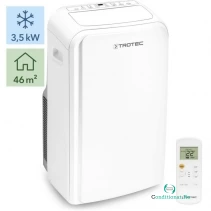 Aer conditionat portabil Trotec PAC 3500 SH Capacitate 12.000 Btu Debit 420mc/ora Telecomanda Display Timer Pentru 115mc la 2,099.00 lei ron